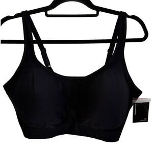 Underoutfit Comfort Shaping Wireless Bra Style 459 Black 4XL Bra Extender New